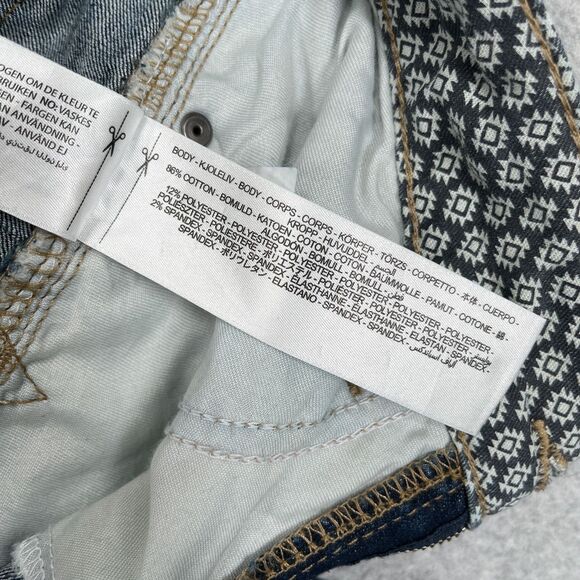 Ariat REAL Jeans Womens 28S (29 x 30) Rosa Perfect Rise Boot Cut Lita Denim - Picture 13 of 14